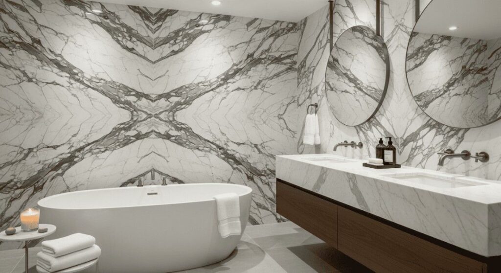 Best Bathroom Marble Tiles Design